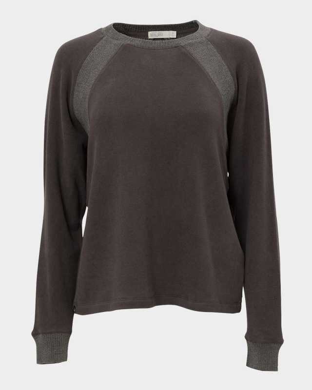 Malibu Collection Brushed Fleece Sweater